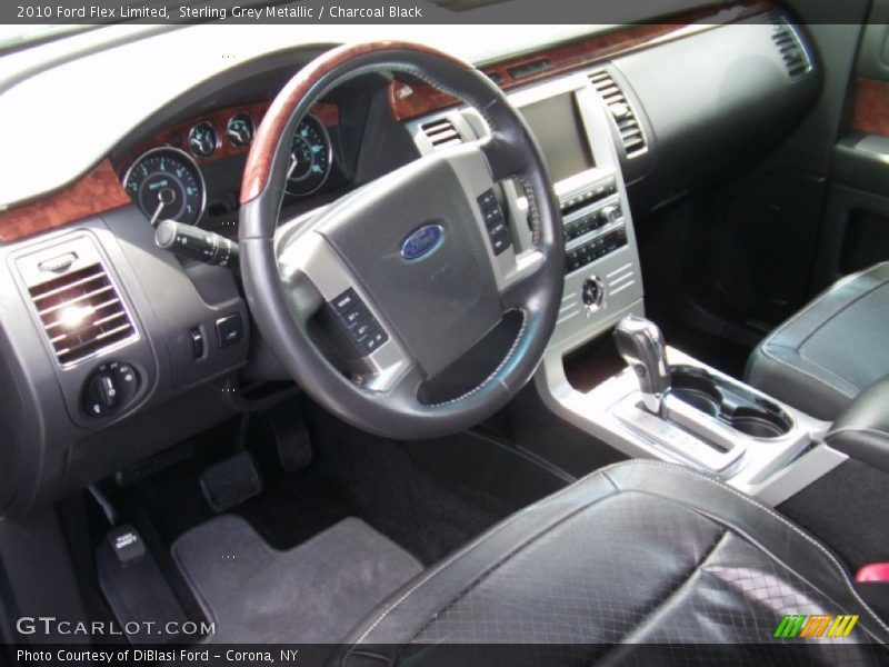 Sterling Grey Metallic / Charcoal Black 2010 Ford Flex Limited