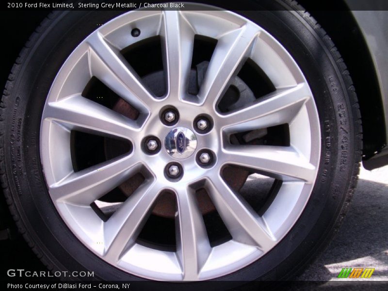 Sterling Grey Metallic / Charcoal Black 2010 Ford Flex Limited