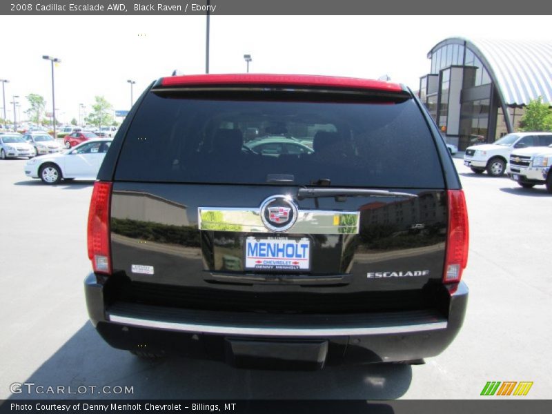 Black Raven / Ebony 2008 Cadillac Escalade AWD