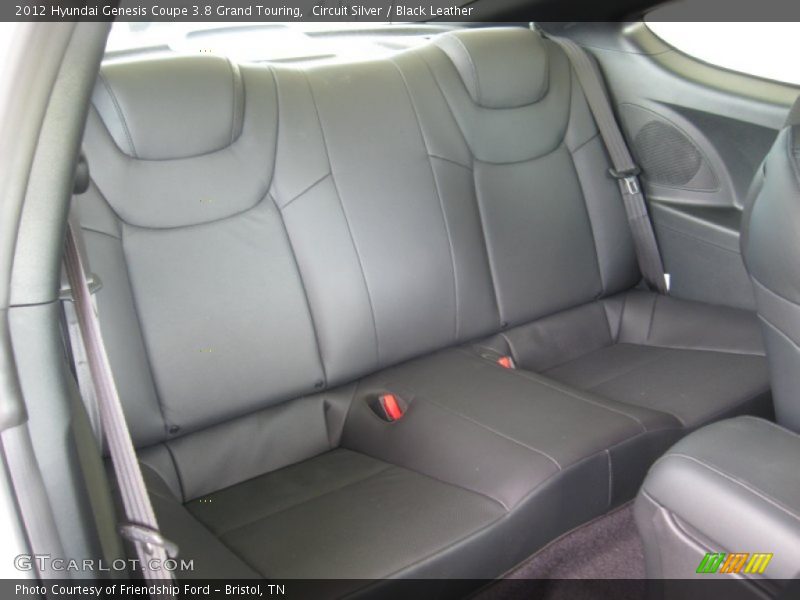 Circuit Silver / Black Leather 2012 Hyundai Genesis Coupe 3.8 Grand Touring