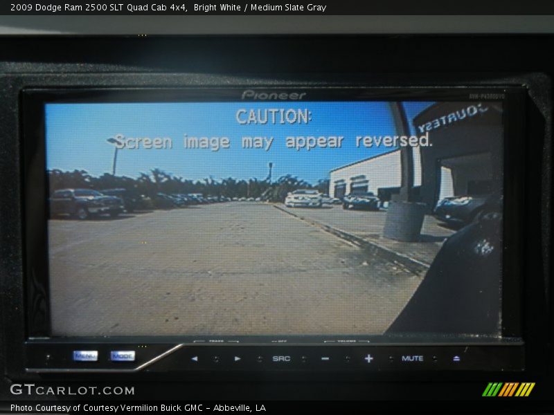 Bright White / Medium Slate Gray 2009 Dodge Ram 2500 SLT Quad Cab 4x4