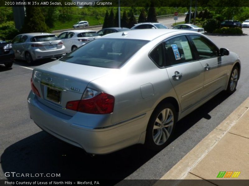 Liquid Platinum / Graphite 2010 Infiniti M 35x AWD Sedan