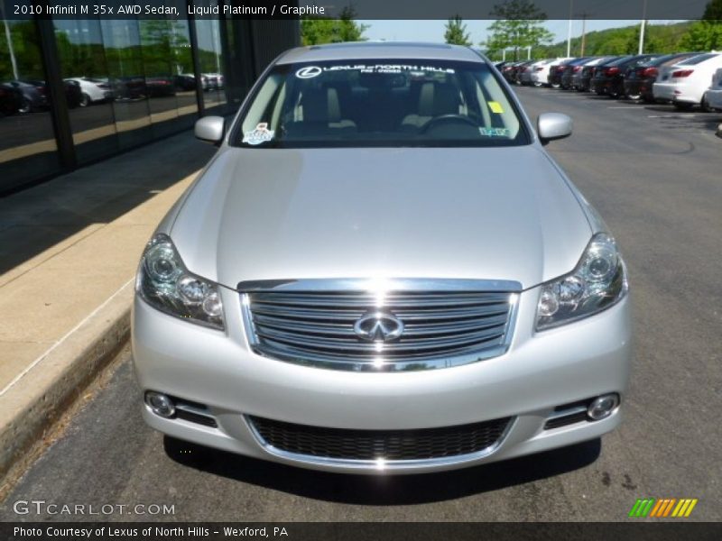 Liquid Platinum / Graphite 2010 Infiniti M 35x AWD Sedan