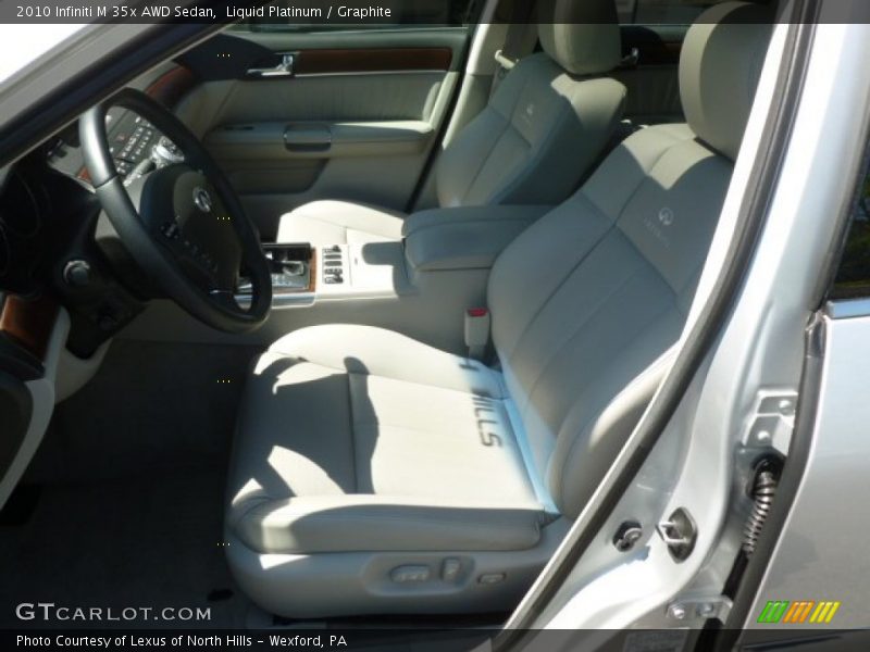 Liquid Platinum / Graphite 2010 Infiniti M 35x AWD Sedan