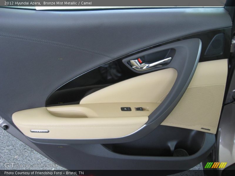 Bronze Mist Metallic / Camel 2012 Hyundai Azera