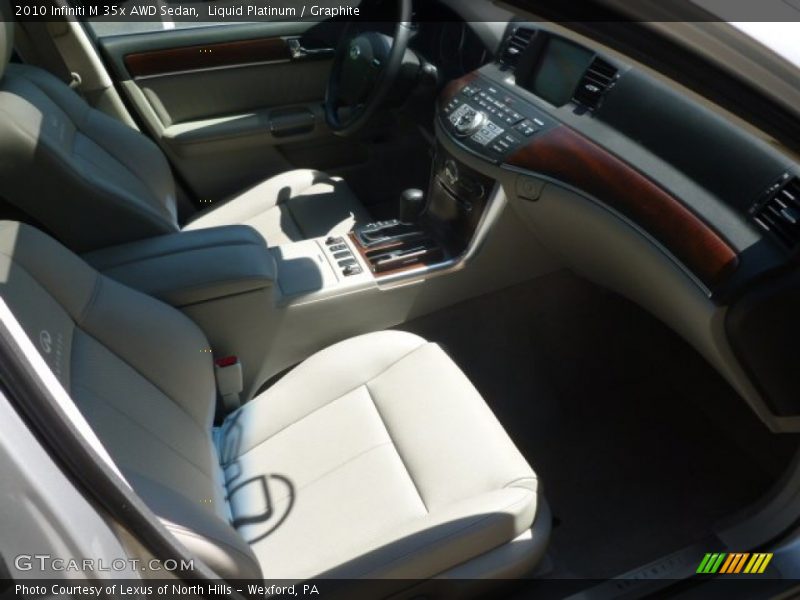 Liquid Platinum / Graphite 2010 Infiniti M 35x AWD Sedan
