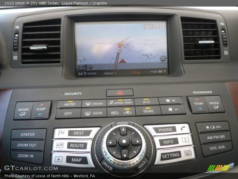 Liquid Platinum / Graphite 2010 Infiniti M 35x AWD Sedan