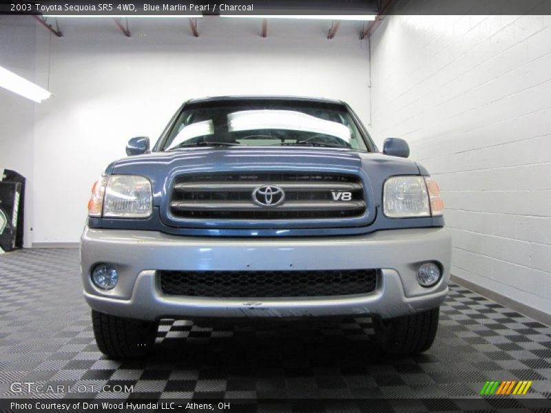Blue Marlin Pearl / Charcoal 2003 Toyota Sequoia SR5 4WD