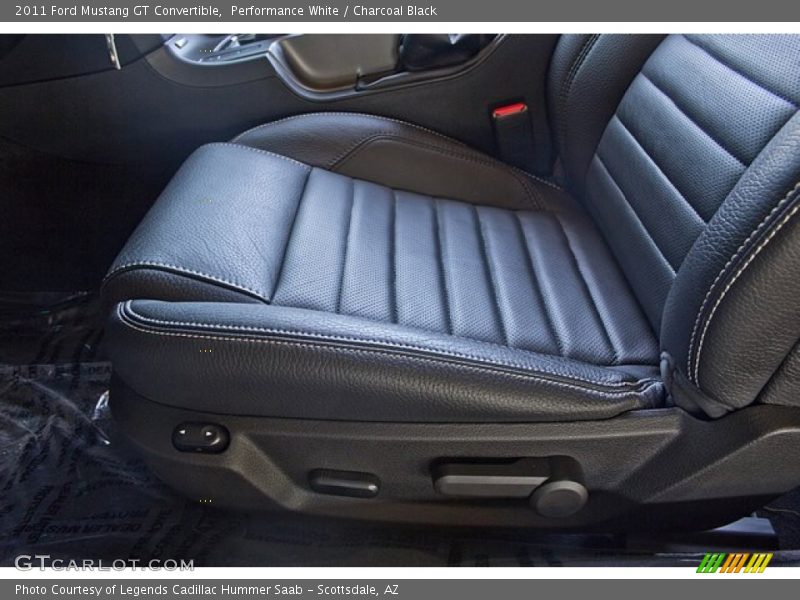 Front Seat of 2011 Mustang GT Convertible