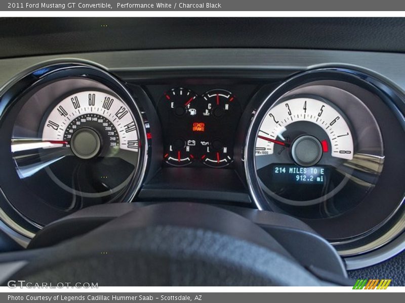  2011 Mustang GT Convertible GT Convertible Gauges