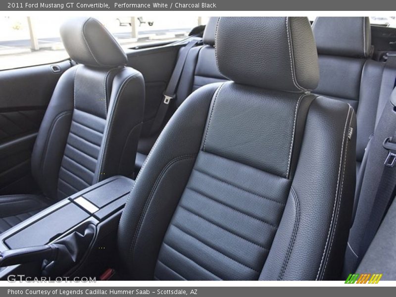  2011 Mustang GT Convertible Charcoal Black Interior