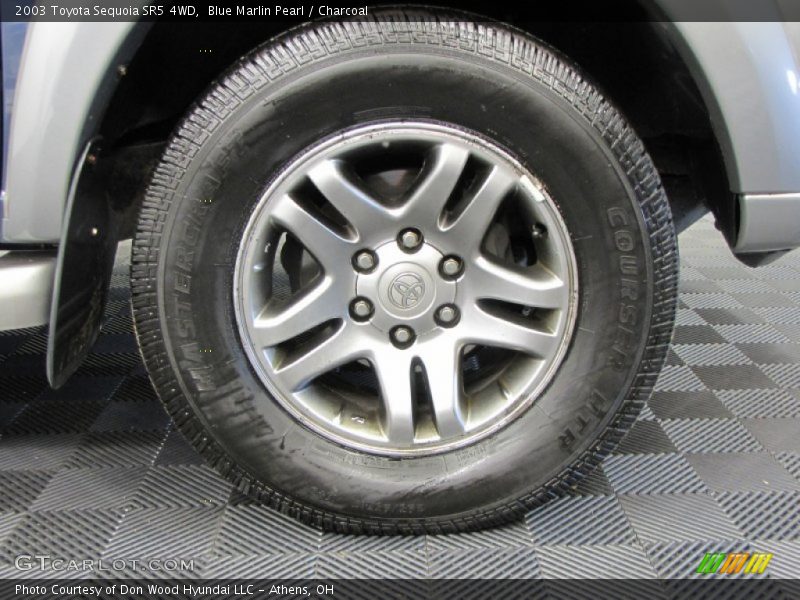 Blue Marlin Pearl / Charcoal 2003 Toyota Sequoia SR5 4WD