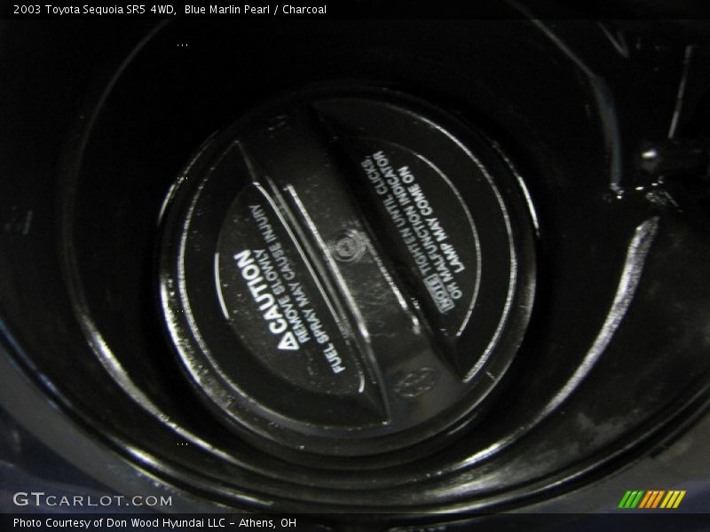 Blue Marlin Pearl / Charcoal 2003 Toyota Sequoia SR5 4WD