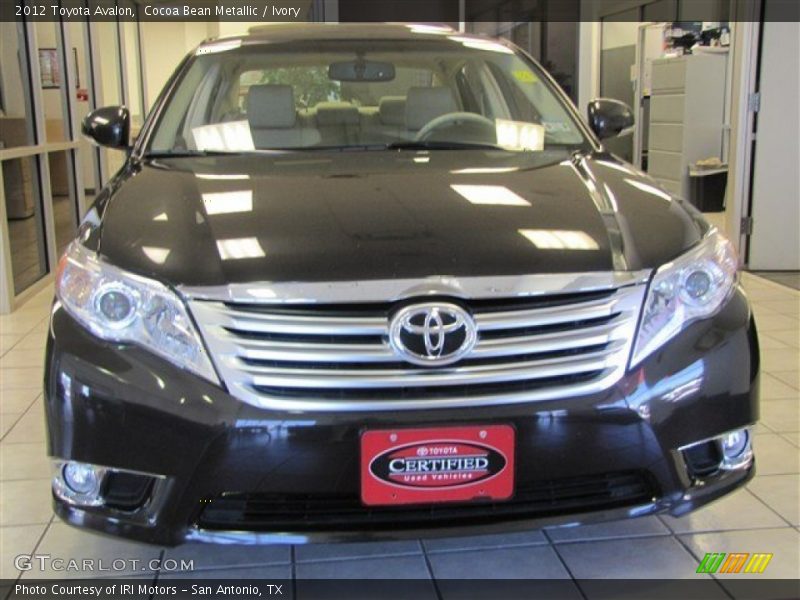 Cocoa Bean Metallic / Ivory 2012 Toyota Avalon