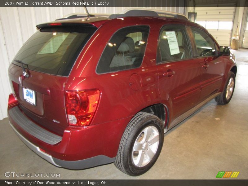 Sonoma Red Metallic / Ebony 2007 Pontiac Torrent AWD