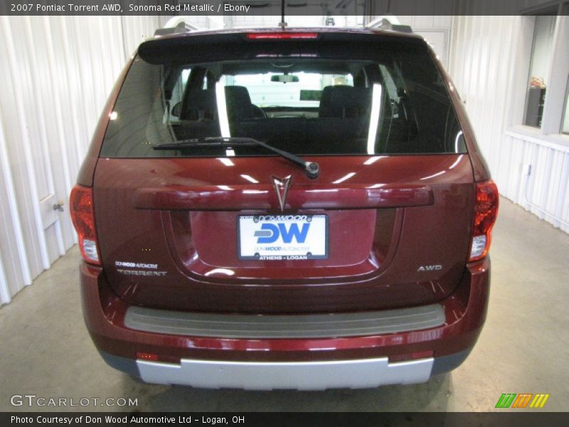 Sonoma Red Metallic / Ebony 2007 Pontiac Torrent AWD