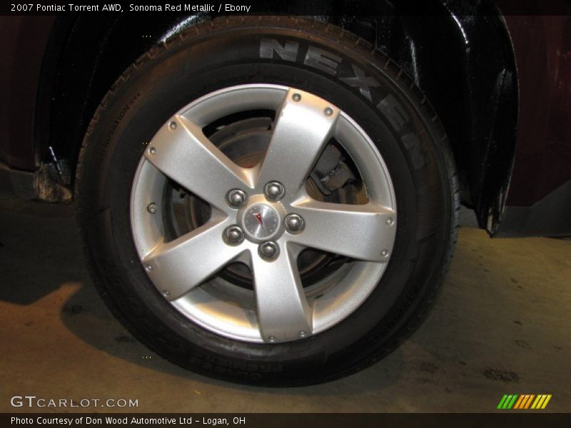 Sonoma Red Metallic / Ebony 2007 Pontiac Torrent AWD