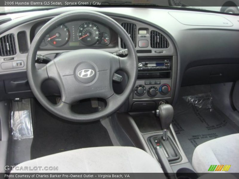 Dashboard of 2006 Elantra GLS Sedan