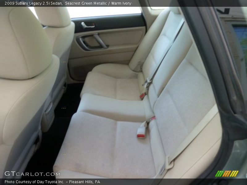 Seacrest Green Metallic / Warm Ivory 2009 Subaru Legacy 2.5i Sedan