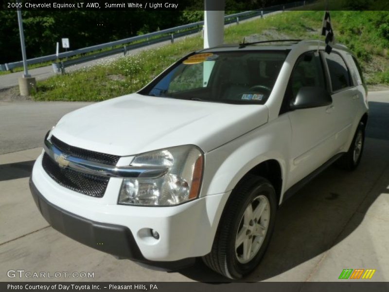 Summit White / Light Gray 2005 Chevrolet Equinox LT AWD