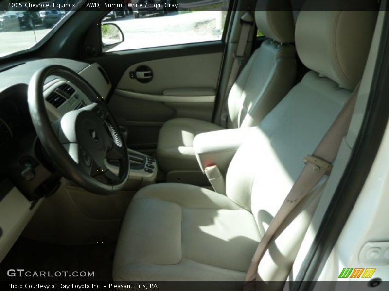 Summit White / Light Gray 2005 Chevrolet Equinox LT AWD