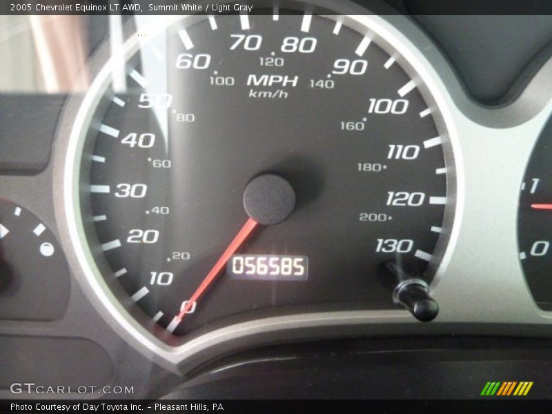Summit White / Light Gray 2005 Chevrolet Equinox LT AWD