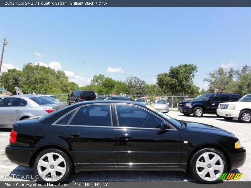 Brilliant Black / Onyx 2002 Audi S4 2.7T quattro Sedan
