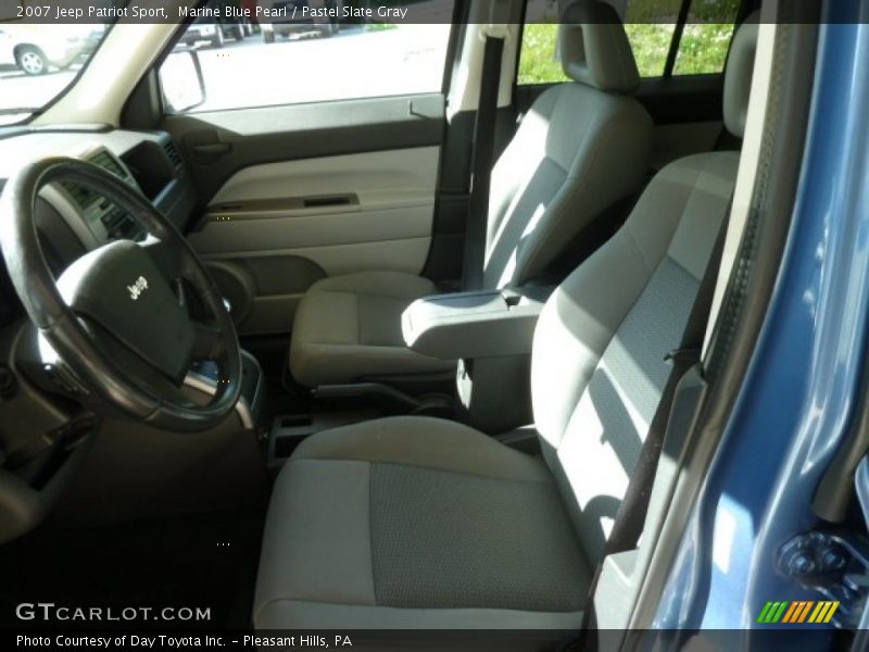 Marine Blue Pearl / Pastel Slate Gray 2007 Jeep Patriot Sport