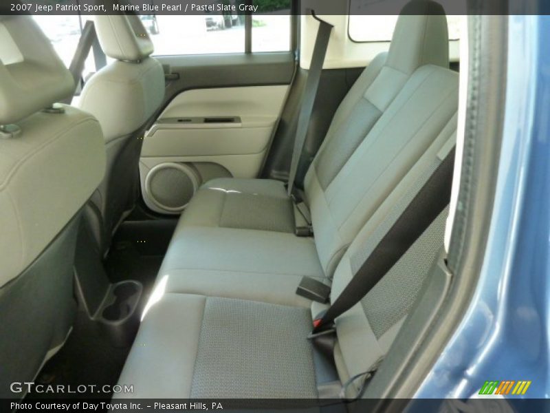 Marine Blue Pearl / Pastel Slate Gray 2007 Jeep Patriot Sport