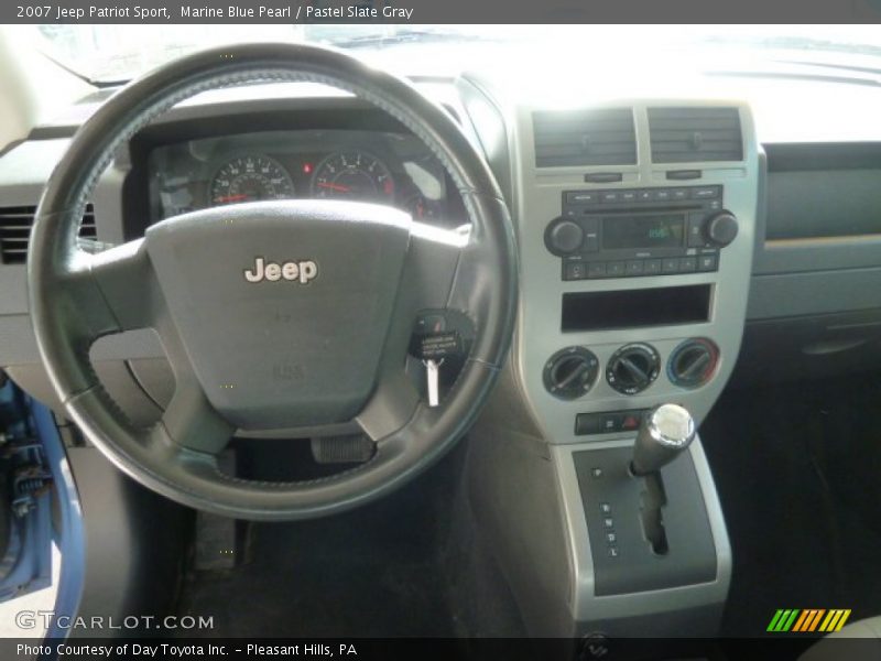 Marine Blue Pearl / Pastel Slate Gray 2007 Jeep Patriot Sport