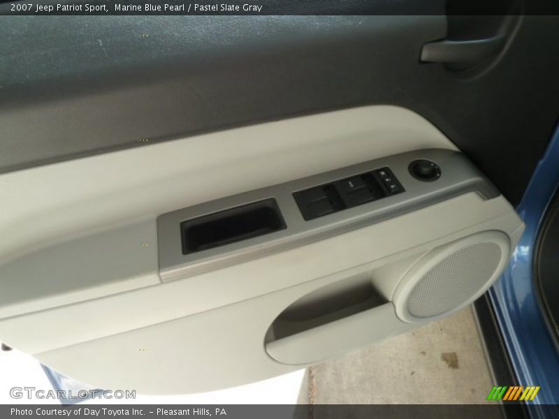 Marine Blue Pearl / Pastel Slate Gray 2007 Jeep Patriot Sport