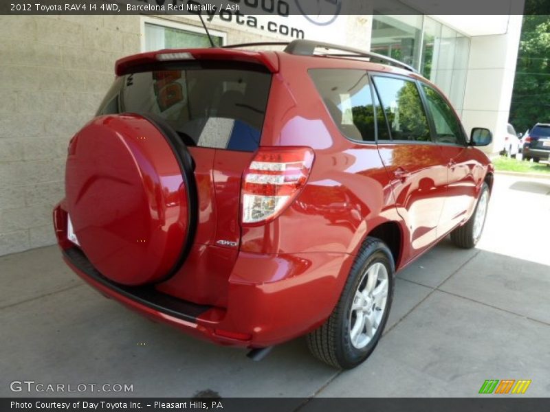 Barcelona Red Metallic / Ash 2012 Toyota RAV4 I4 4WD