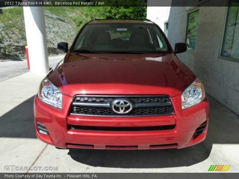 Barcelona Red Metallic / Ash 2012 Toyota RAV4 I4 4WD