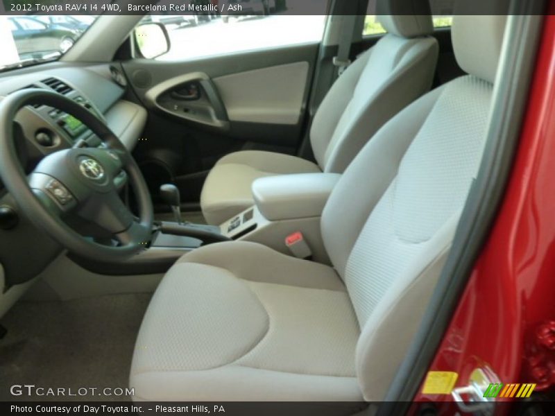 Barcelona Red Metallic / Ash 2012 Toyota RAV4 I4 4WD