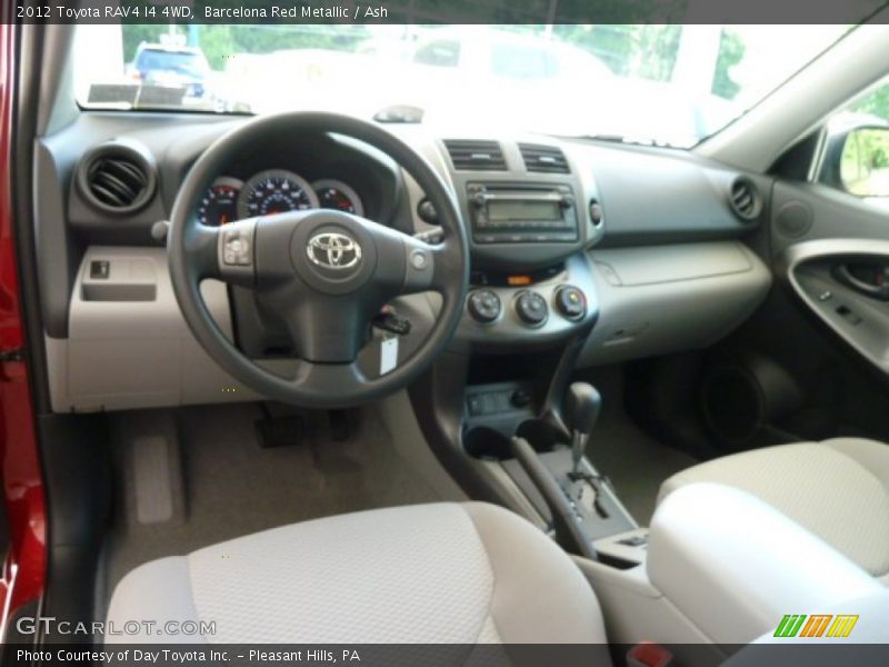 Barcelona Red Metallic / Ash 2012 Toyota RAV4 I4 4WD