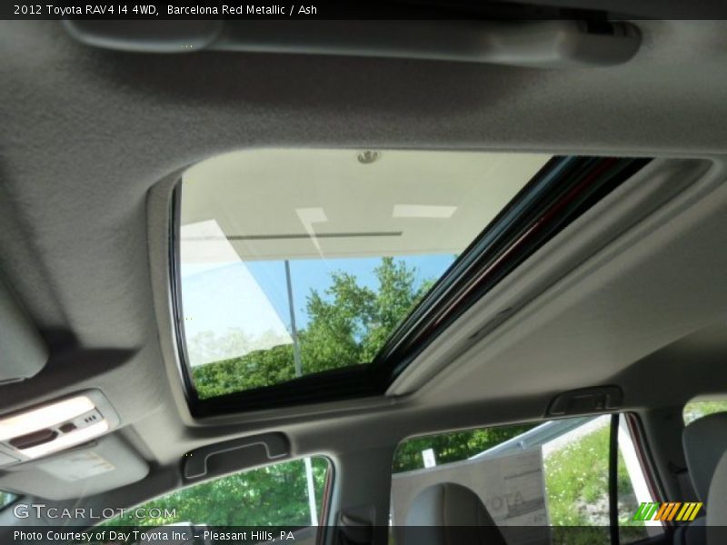 Barcelona Red Metallic / Ash 2012 Toyota RAV4 I4 4WD