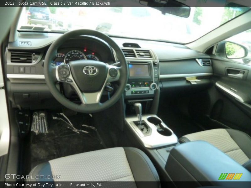 Classic Silver Metallic / Black/Ash 2012 Toyota Camry SE