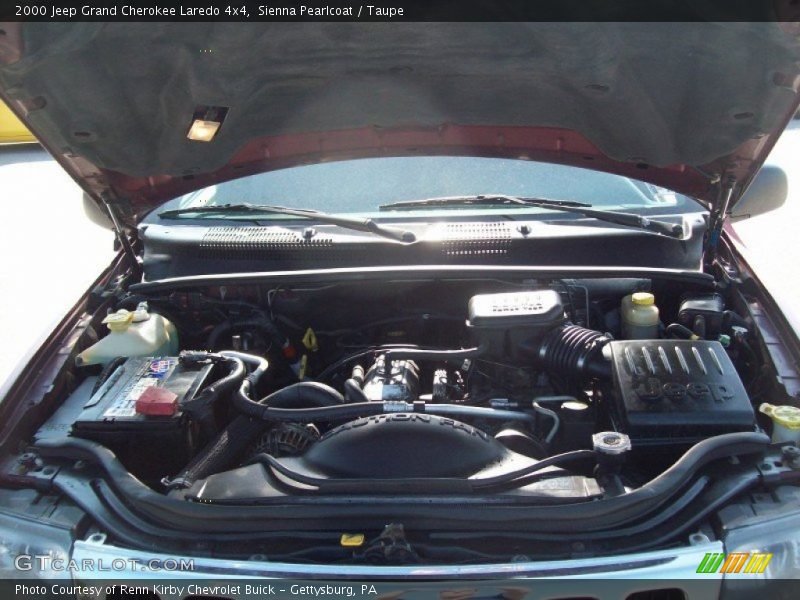 Sienna Pearlcoat / Taupe 2000 Jeep Grand Cherokee Laredo 4x4