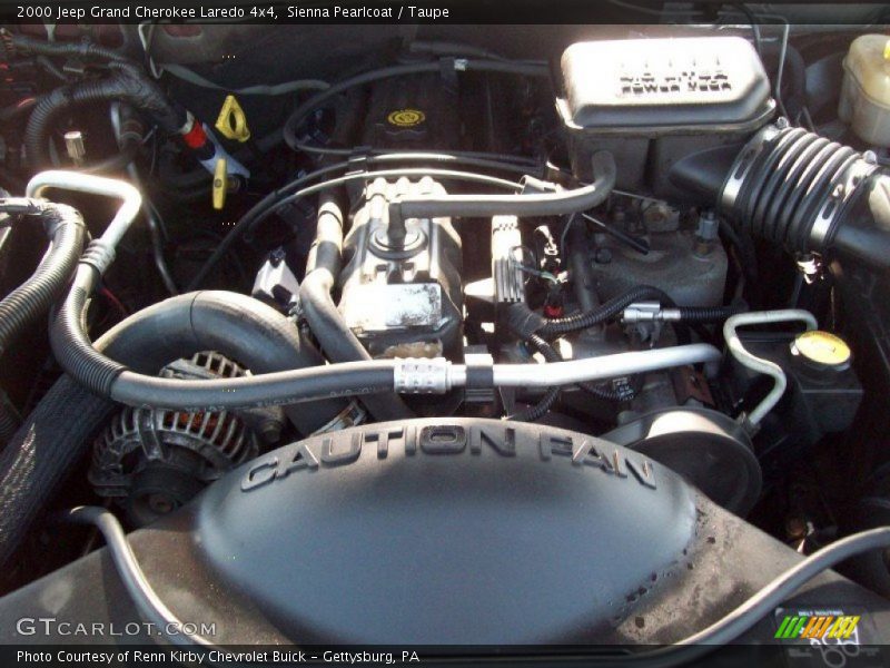 Sienna Pearlcoat / Taupe 2000 Jeep Grand Cherokee Laredo 4x4