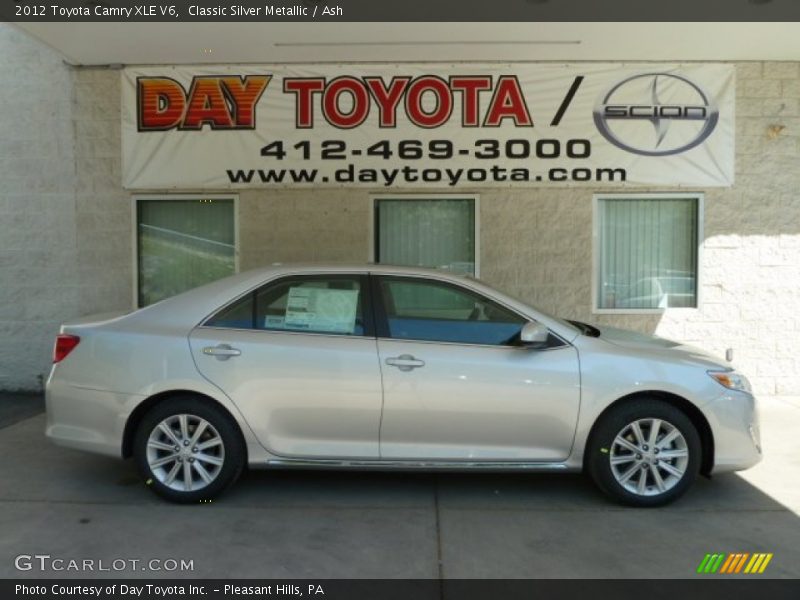 Classic Silver Metallic / Ash 2012 Toyota Camry XLE V6