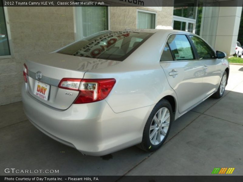 Classic Silver Metallic / Ash 2012 Toyota Camry XLE V6