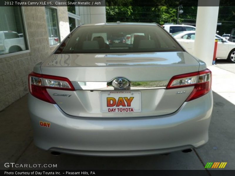 Classic Silver Metallic / Ash 2012 Toyota Camry XLE V6
