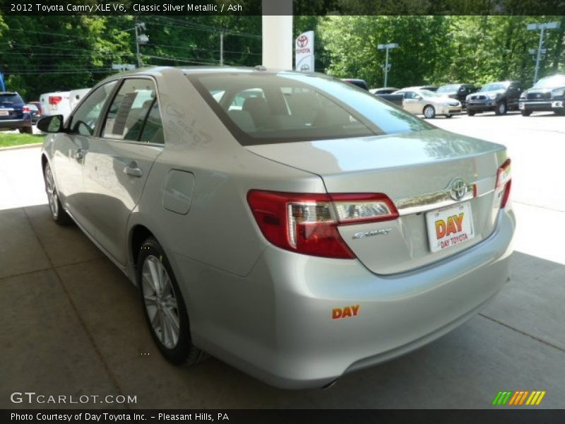 Classic Silver Metallic / Ash 2012 Toyota Camry XLE V6