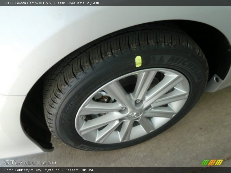 Classic Silver Metallic / Ash 2012 Toyota Camry XLE V6