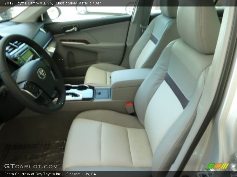 Classic Silver Metallic / Ash 2012 Toyota Camry XLE V6