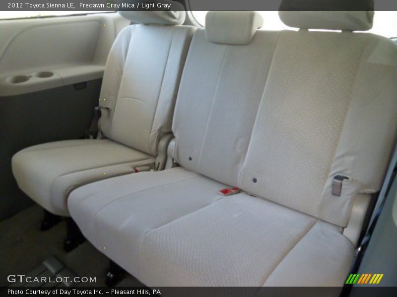 Predawn Gray Mica / Light Gray 2012 Toyota Sienna LE