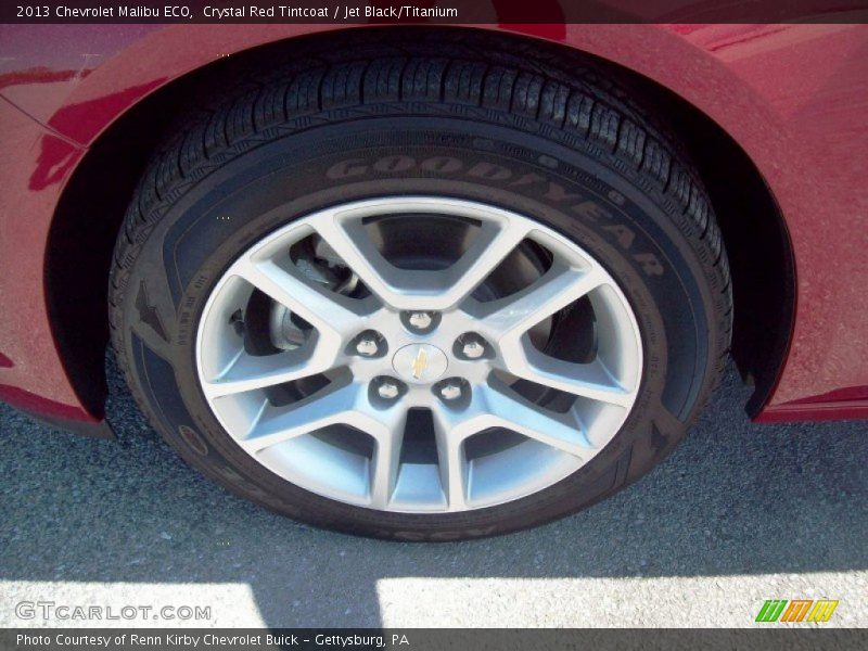 Crystal Red Tintcoat / Jet Black/Titanium 2013 Chevrolet Malibu ECO