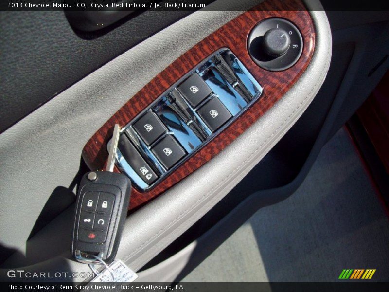 Crystal Red Tintcoat / Jet Black/Titanium 2013 Chevrolet Malibu ECO