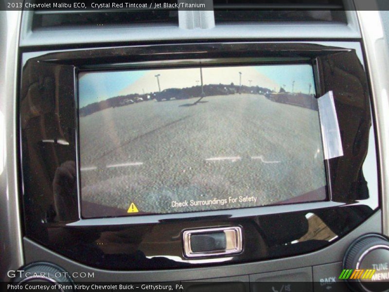 Crystal Red Tintcoat / Jet Black/Titanium 2013 Chevrolet Malibu ECO