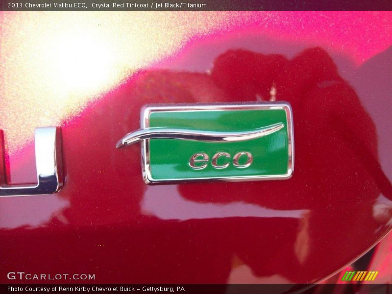 Crystal Red Tintcoat / Jet Black/Titanium 2013 Chevrolet Malibu ECO